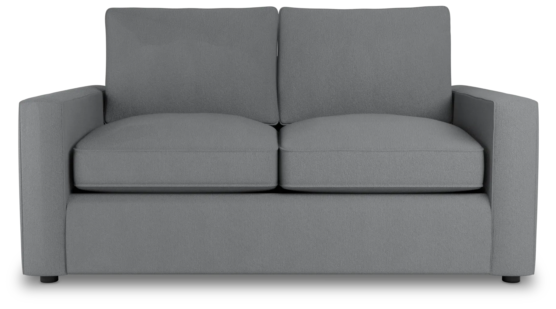 Siesta Revenue Gray Fabric Loveseat Siesta Revenue Gray Fabric Loveseat