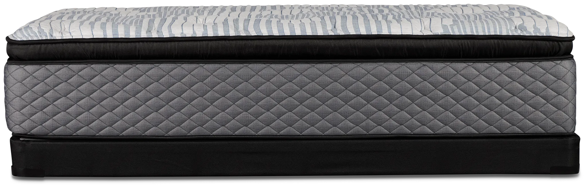 Kevin Charles By Sealy Signature Ultra Plush Low-profile Mattress Set