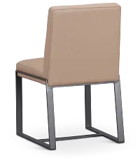 Harlem Taupe Upholstered Side Chair