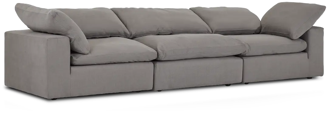 Nixon Light Gray Fabric 3-piece Modular Sofa Nixon Light Gray Fabric 3-piece Modular Sofa