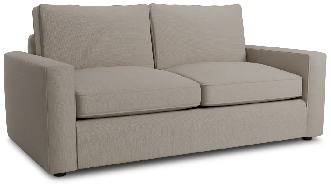 Siesta Suave Beige Fabric Memory Foam Sleeper