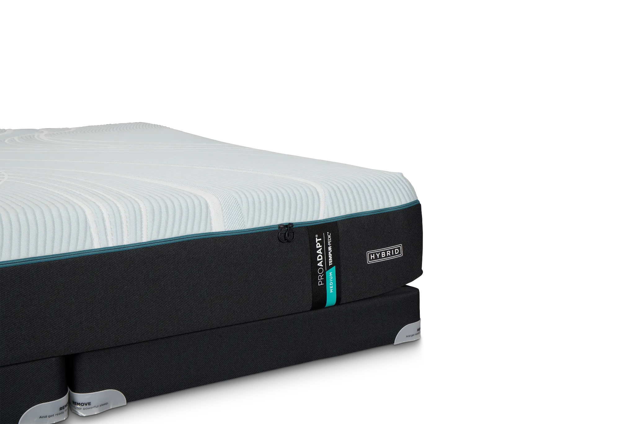 Tempur-pedic Tempur-proadapt Medium Hybrid Low-profile Mattress Set