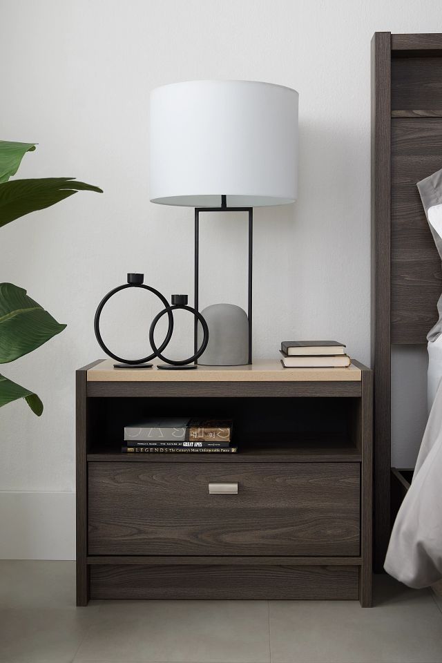 Warren Gray Nightstand