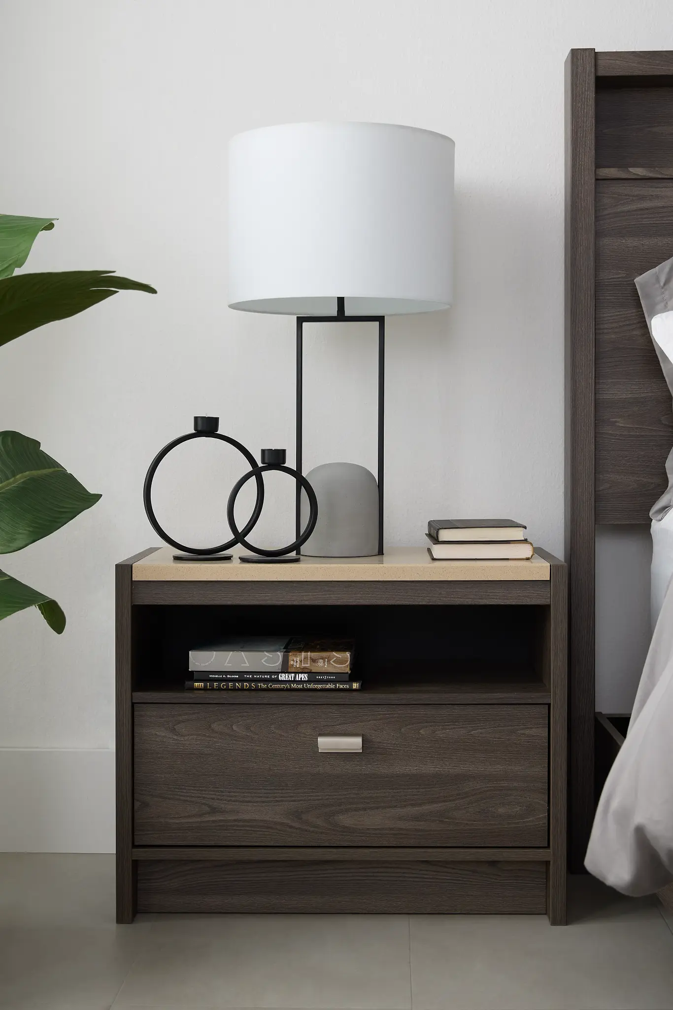 Warren Gray Nightstand Warren Gray Nightstand