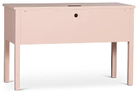 Charleston Pink 3-drawer Desk