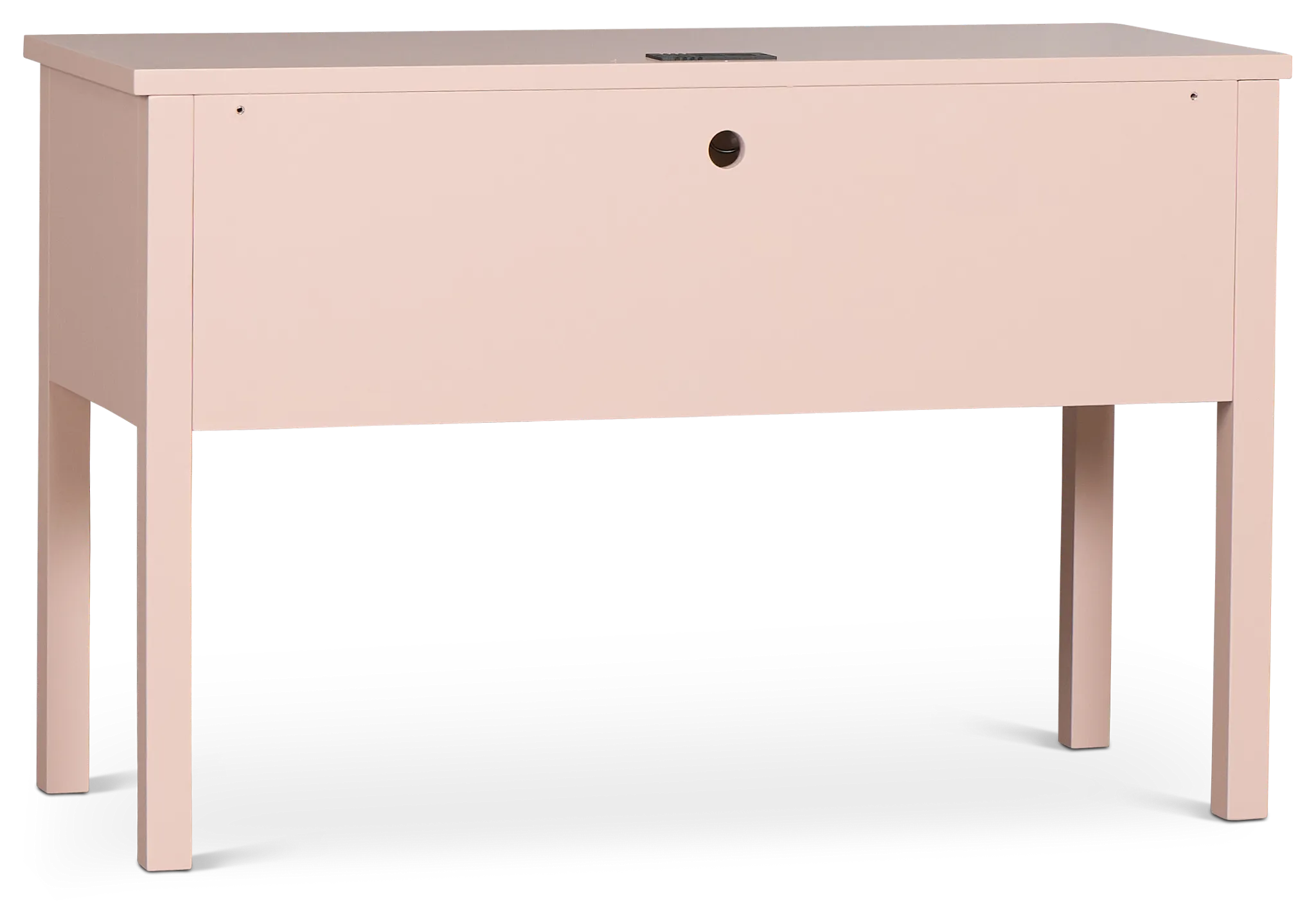 Charleston Pink 3-drawer Desk