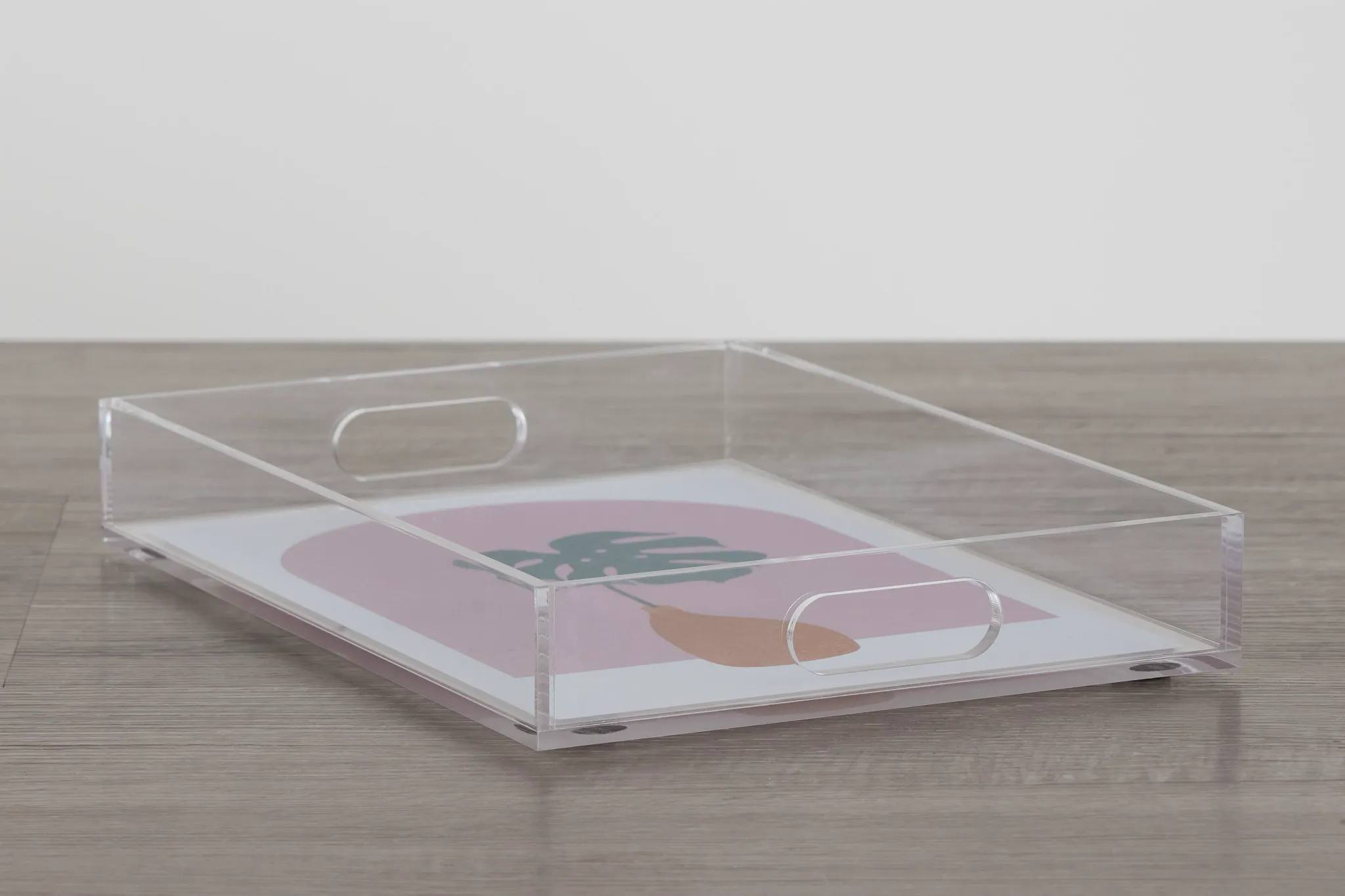 Percy Orange Acrylic Tray