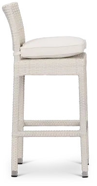 Bahia White 30" Barstool