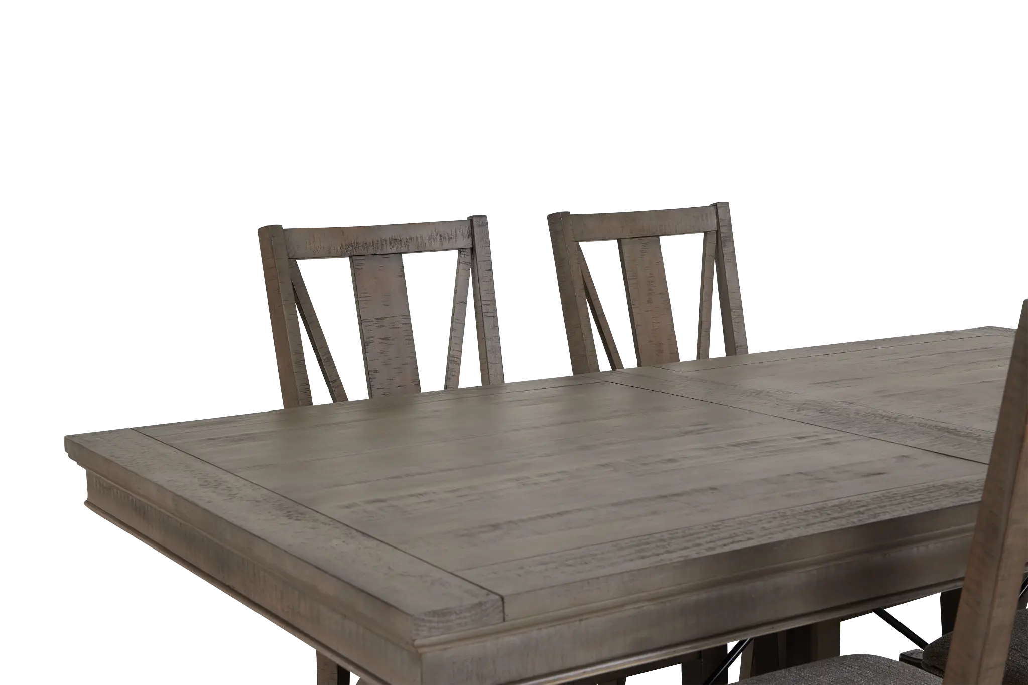 Heron Cove Light Tone Trestle Rectangular Table & 4 Wood Chairs Heron Cove Light Tone Trestle Rectangular Table & 4 Wood Chairs