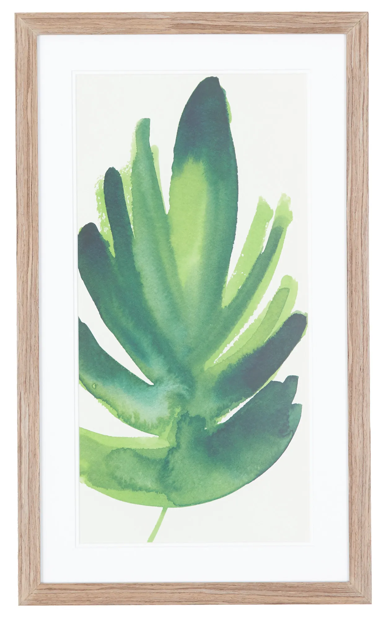 Blade Green Framed Wall Art