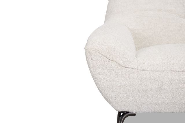Zoey Light Beige Fabric Sofa