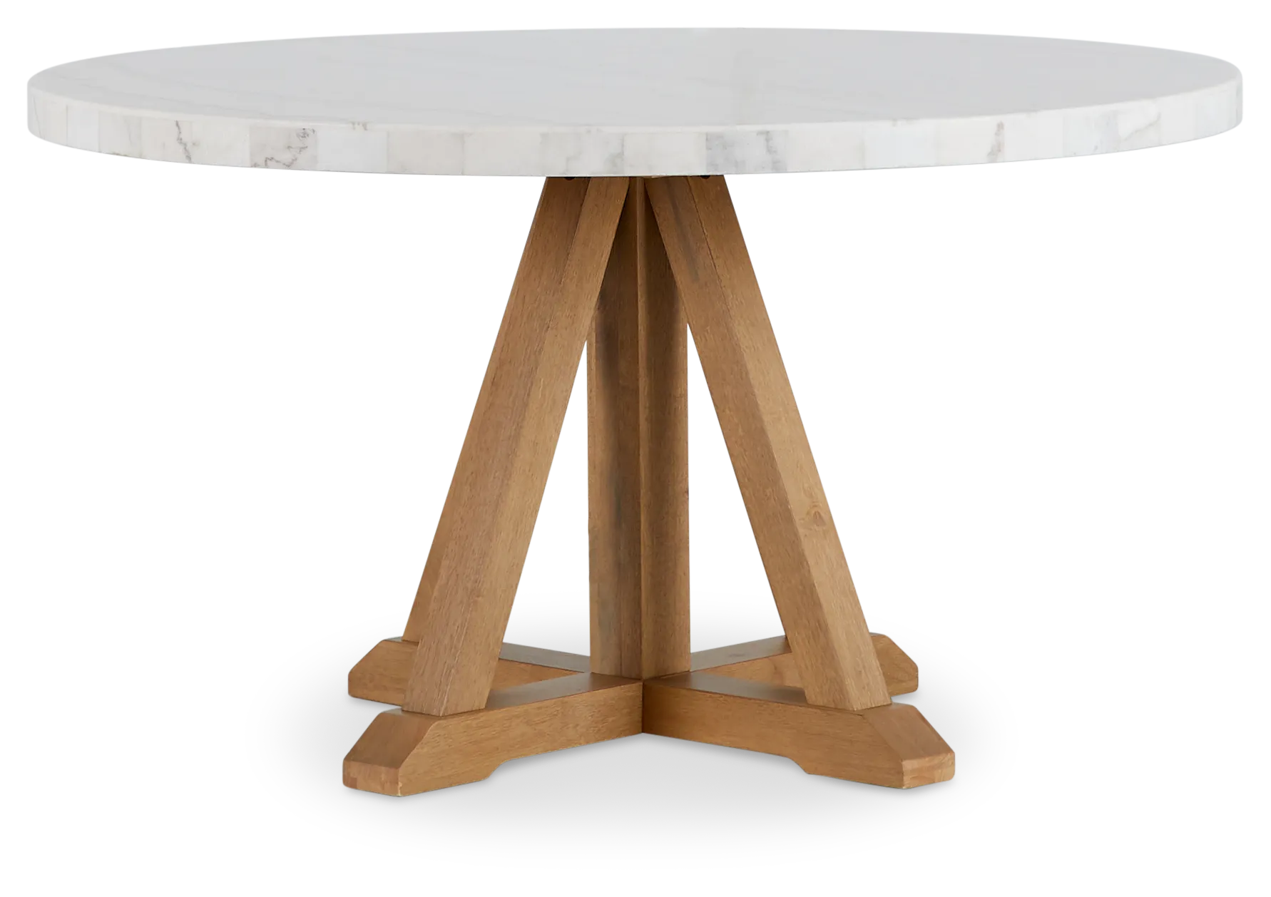 Somerset White Round Table