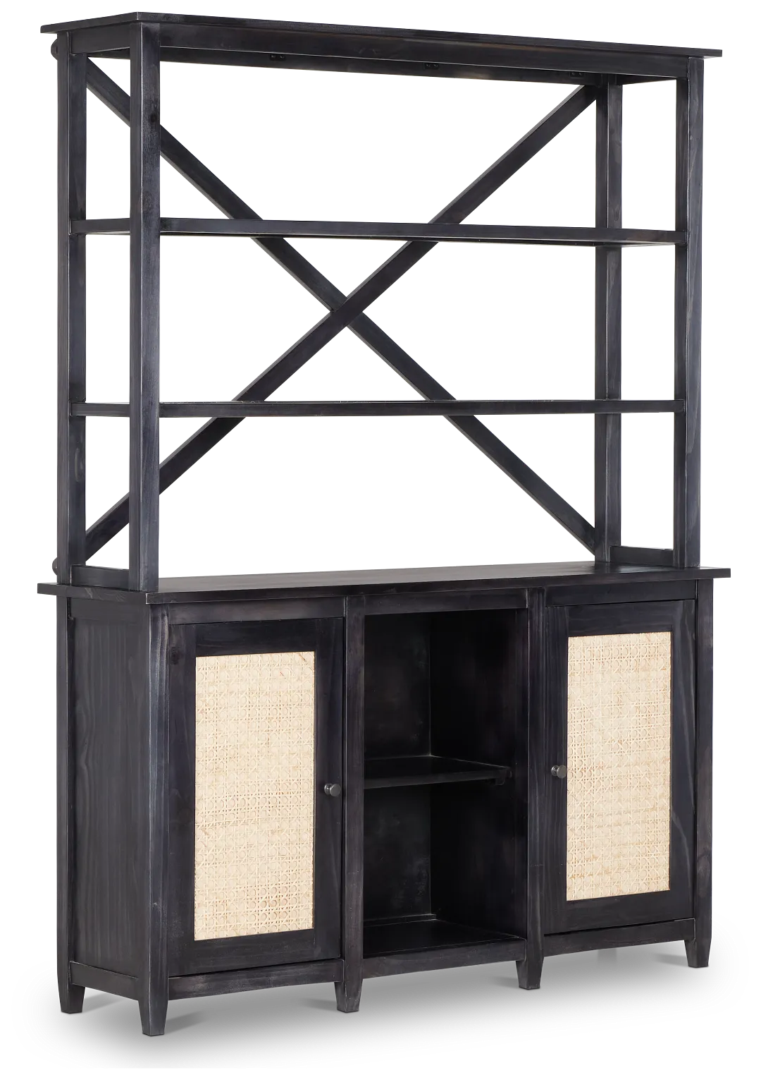 Brooklyn Black Bookcase