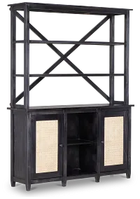 Brooklyn Black Bookcase