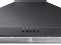 Samsung 5000 Series Black 30" Wall Chimney Hood