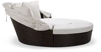 Fina White Canopy Daybed