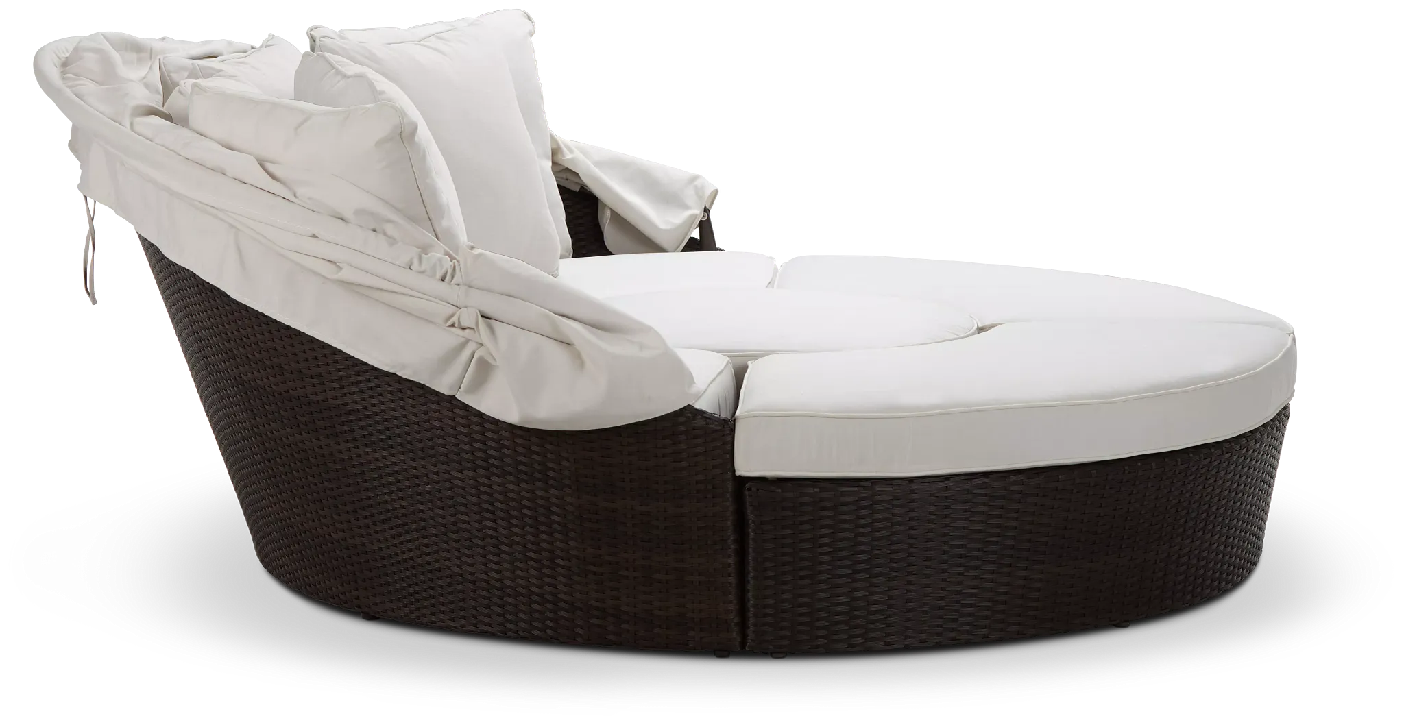 Fina White Canopy Daybed