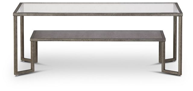 Bendishaw Metal Rectangular Coffee Table