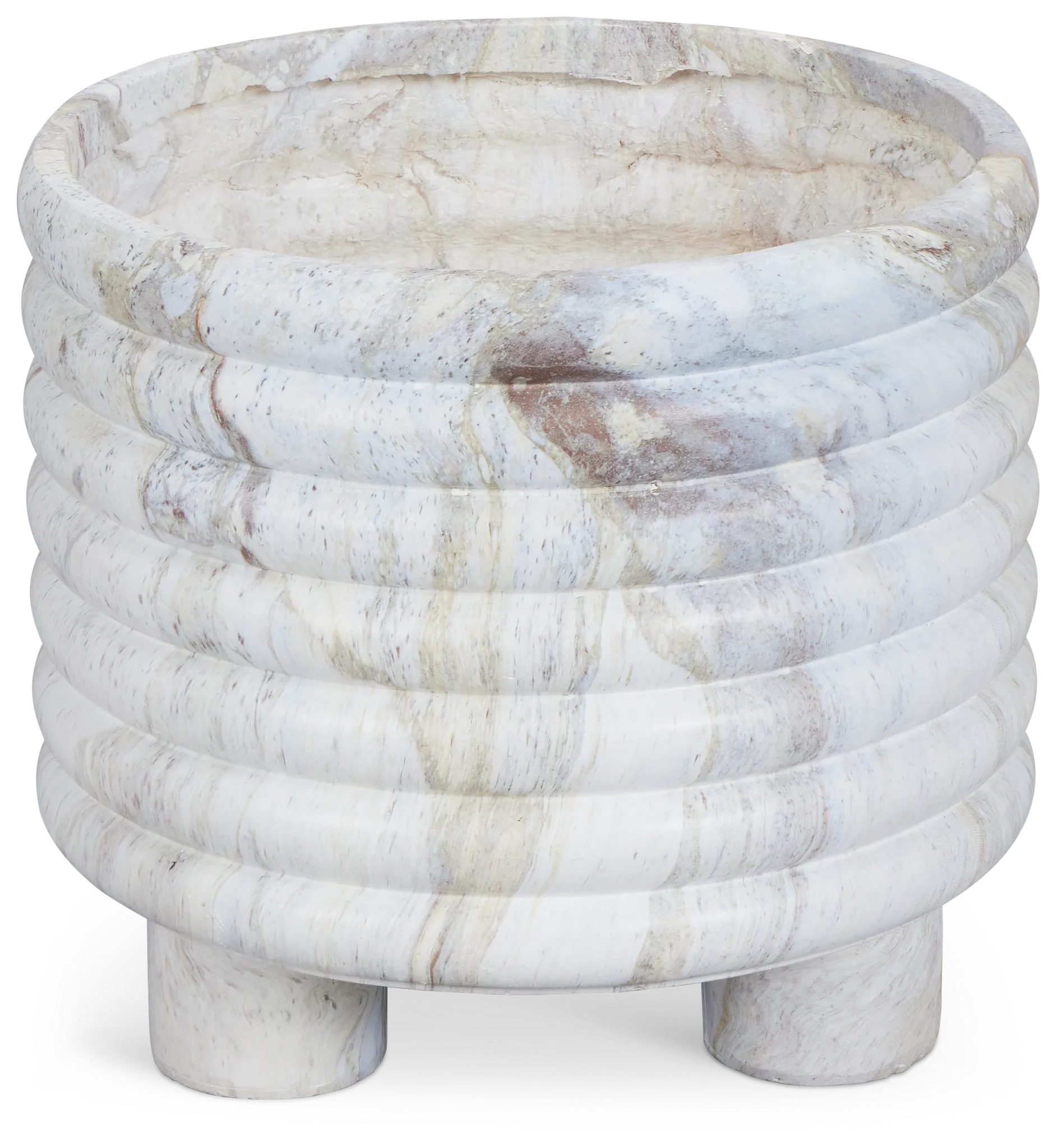 Varsha White Small Planter