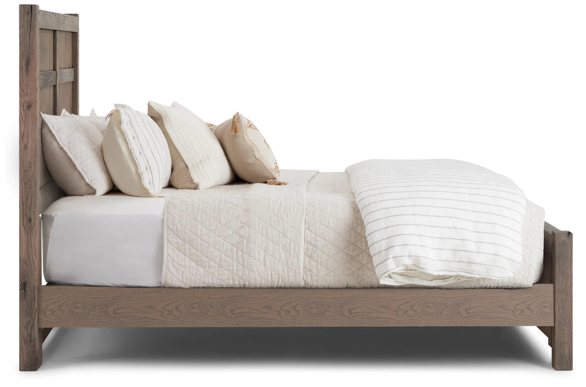 Salt Lake Gray Panel Bed