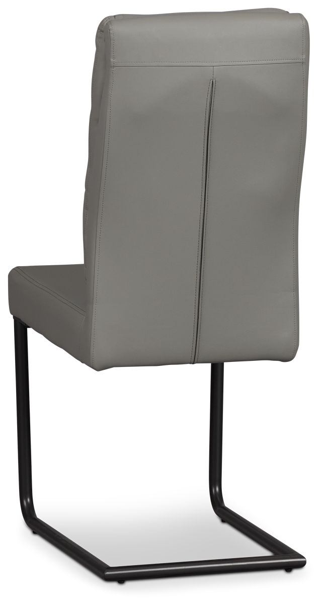 Paxton Gray Upholstered Side Chair