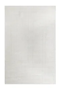 Divine White Viscose Bl 8x10 Area Rug