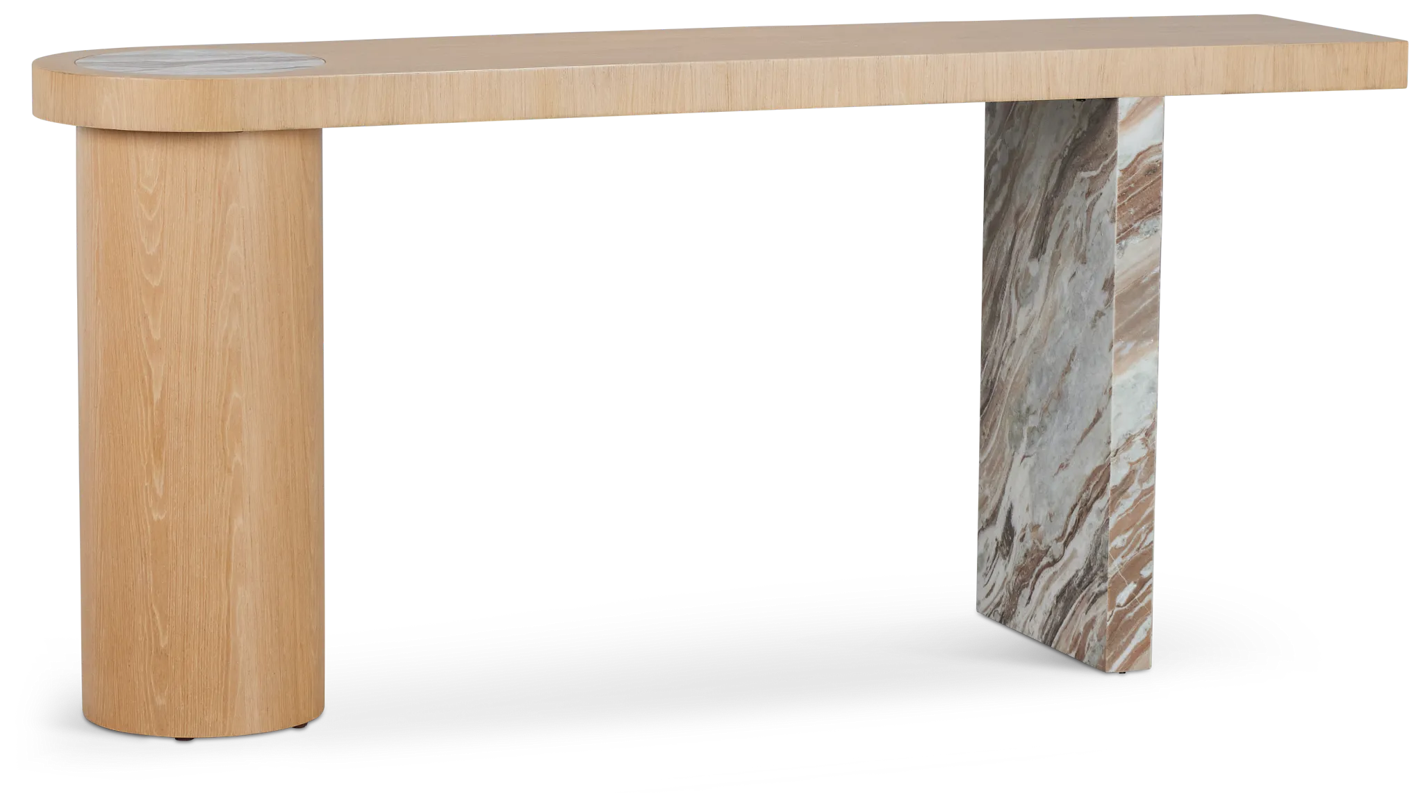 Malibu Light Tone Console Table