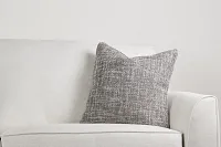 Sutt Gray 20" Accent Pillow