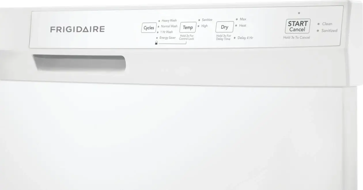 Frigidaire 4314 Series White 24" Built In Dishwasher Frigidaire 4314 Series White 24" Built In Dishwasher