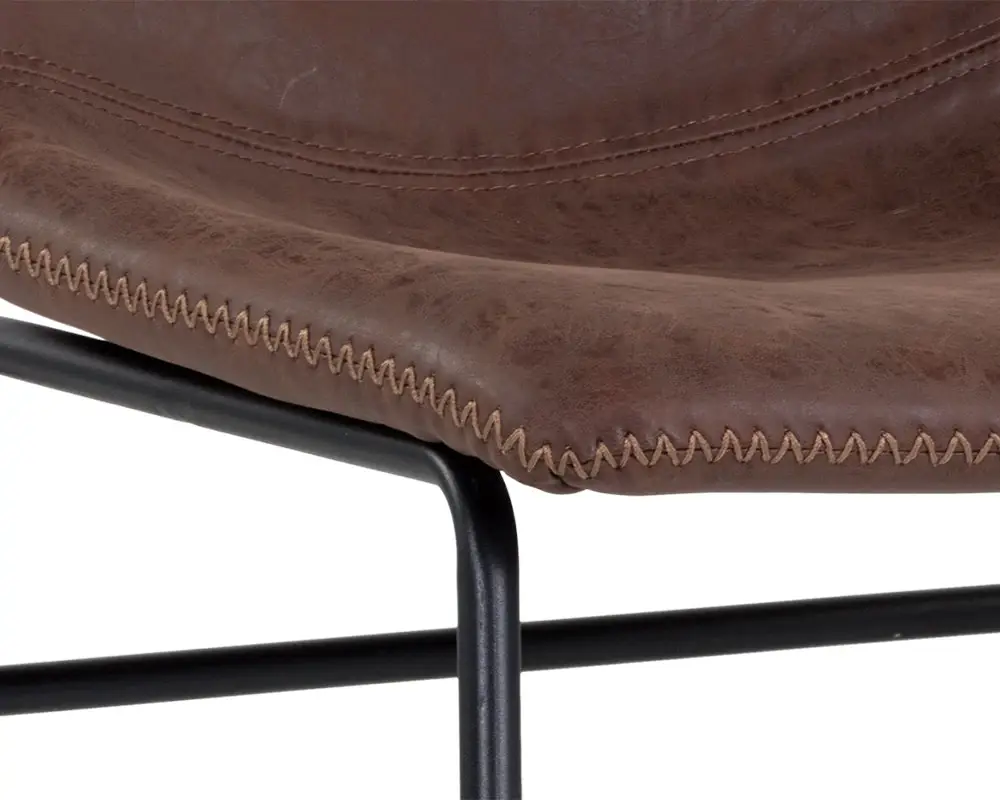 Ozark Dark Brown Upholstered Side Chair Ozark Dark Brown Upholstered Side Chair