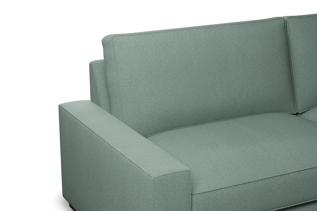 Edgewater Delray Light Green 96" Sofa W/ 2 Cushions