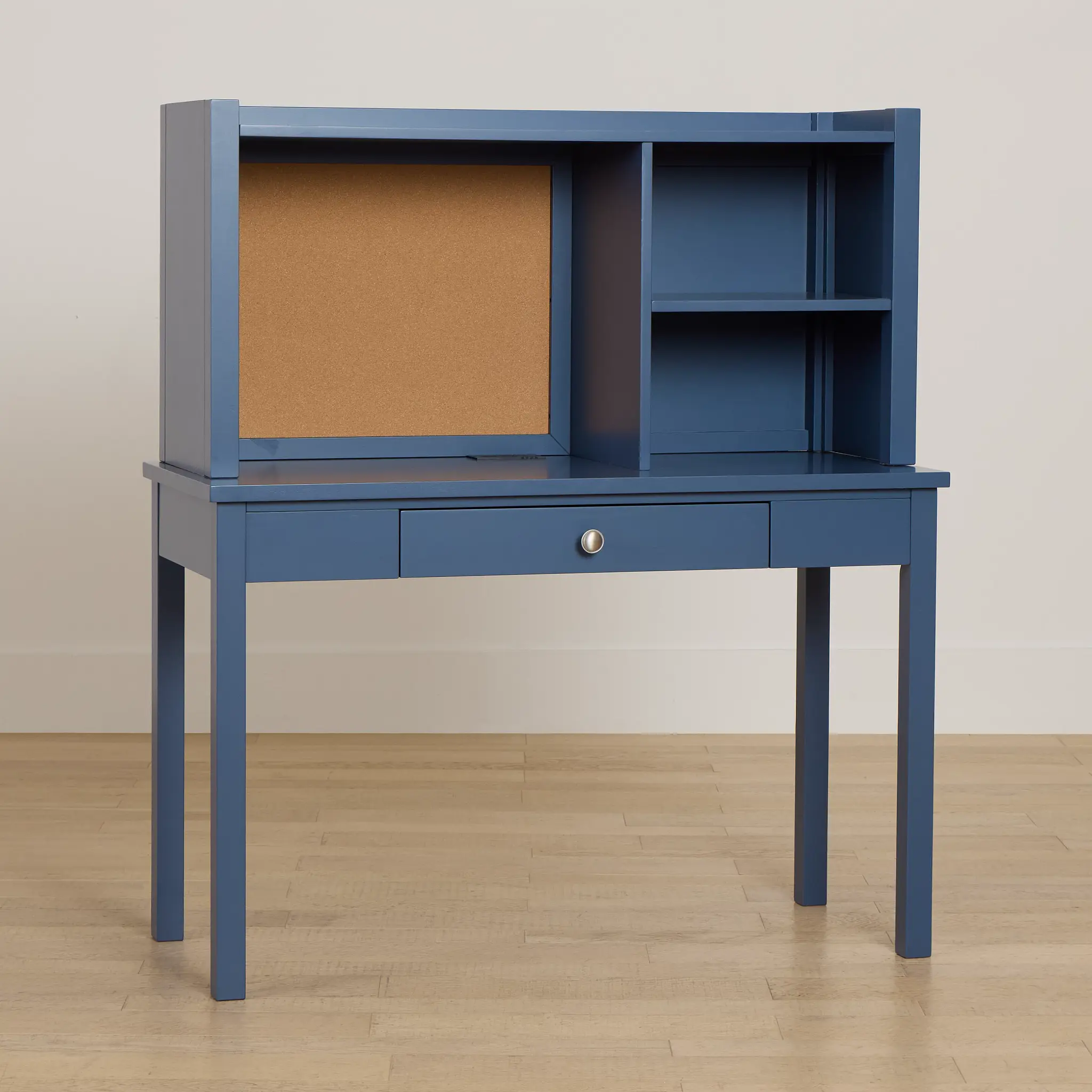 Charleston Dark Blue 1-drawer Desk & Hutch Charleston Dark Blue 1-drawer Desk & Hutch