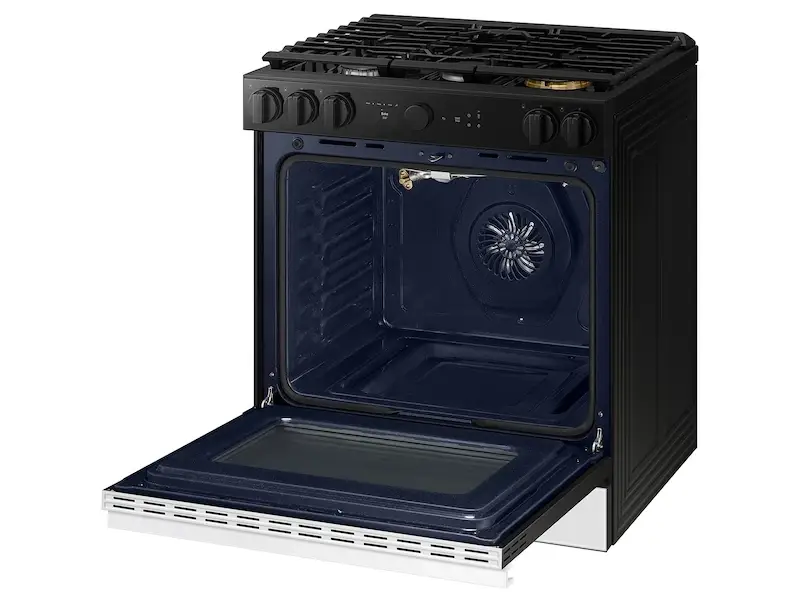 Samsung Bespoke Series White Gas Range Samsung Bespoke Series White Gas Range