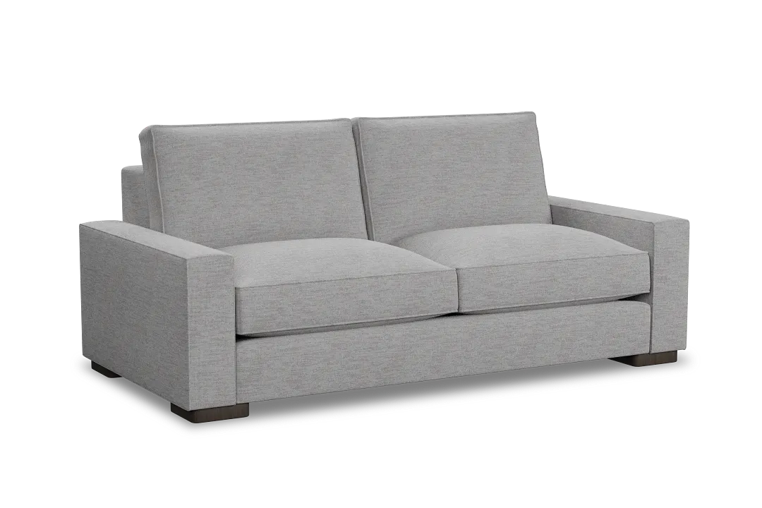 Edgewater Maguire Gray 84" Sofa W/ 2 Cushions