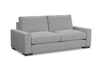 Edgewater Maguire Gray 84" Sofa W/ 2 Cushions