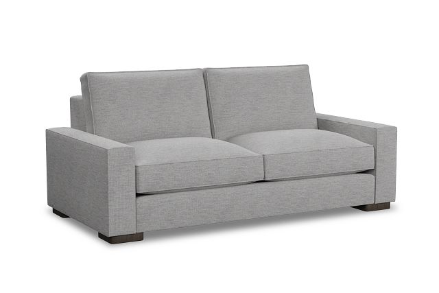 Edgewater Maguire Gray 84" Sofa W/ 2 Cushions