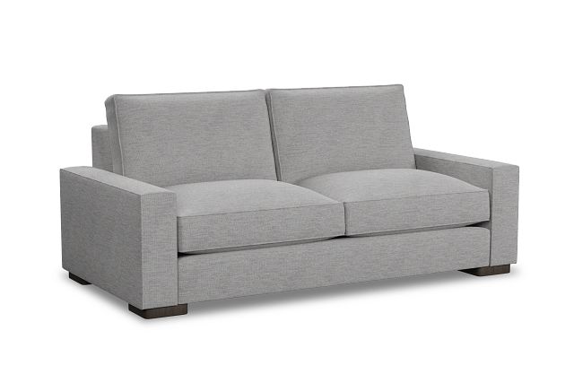 Edgewater Maguire Gray 84" Sofa W/ 2 Cushions