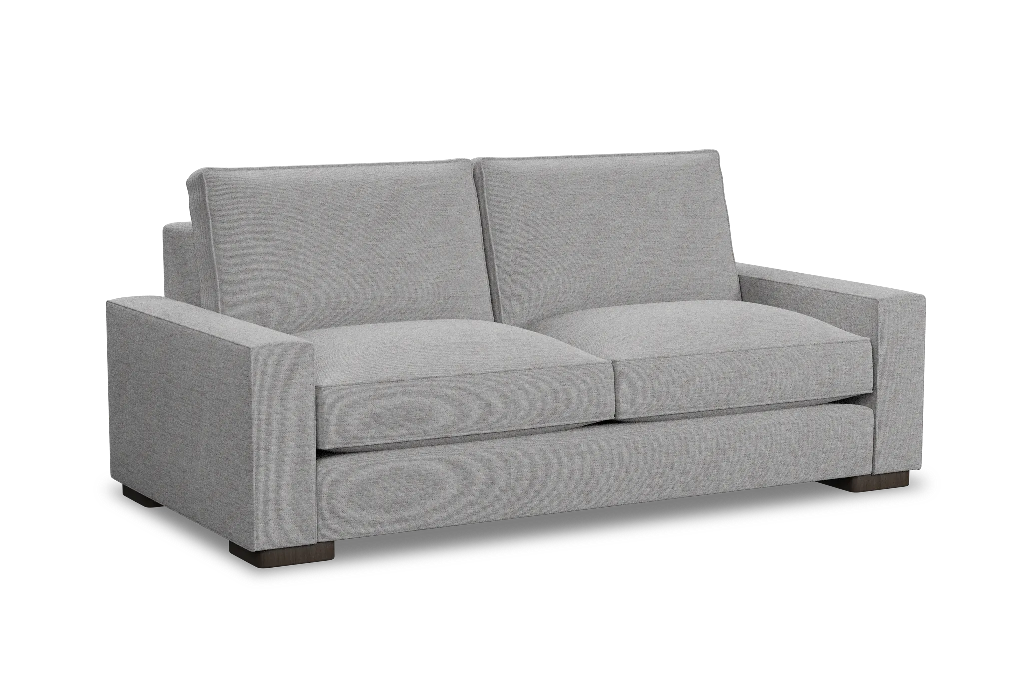 Edgewater Maguire Gray 84" Sofa W/ 2 Cushions