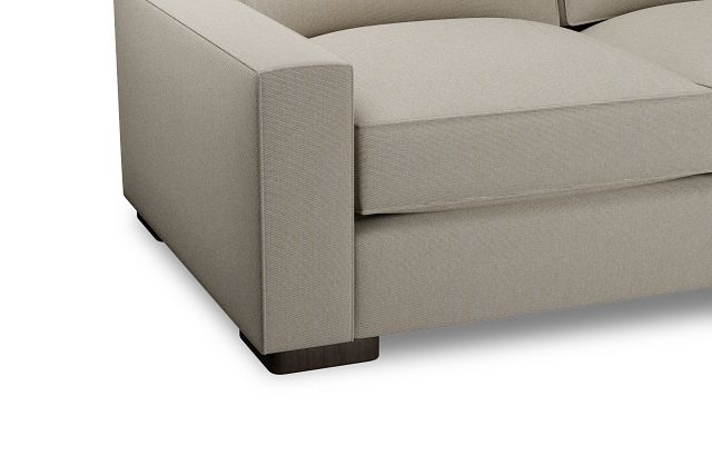 Edgewater Peyton Beige Small Two-arm Sectional