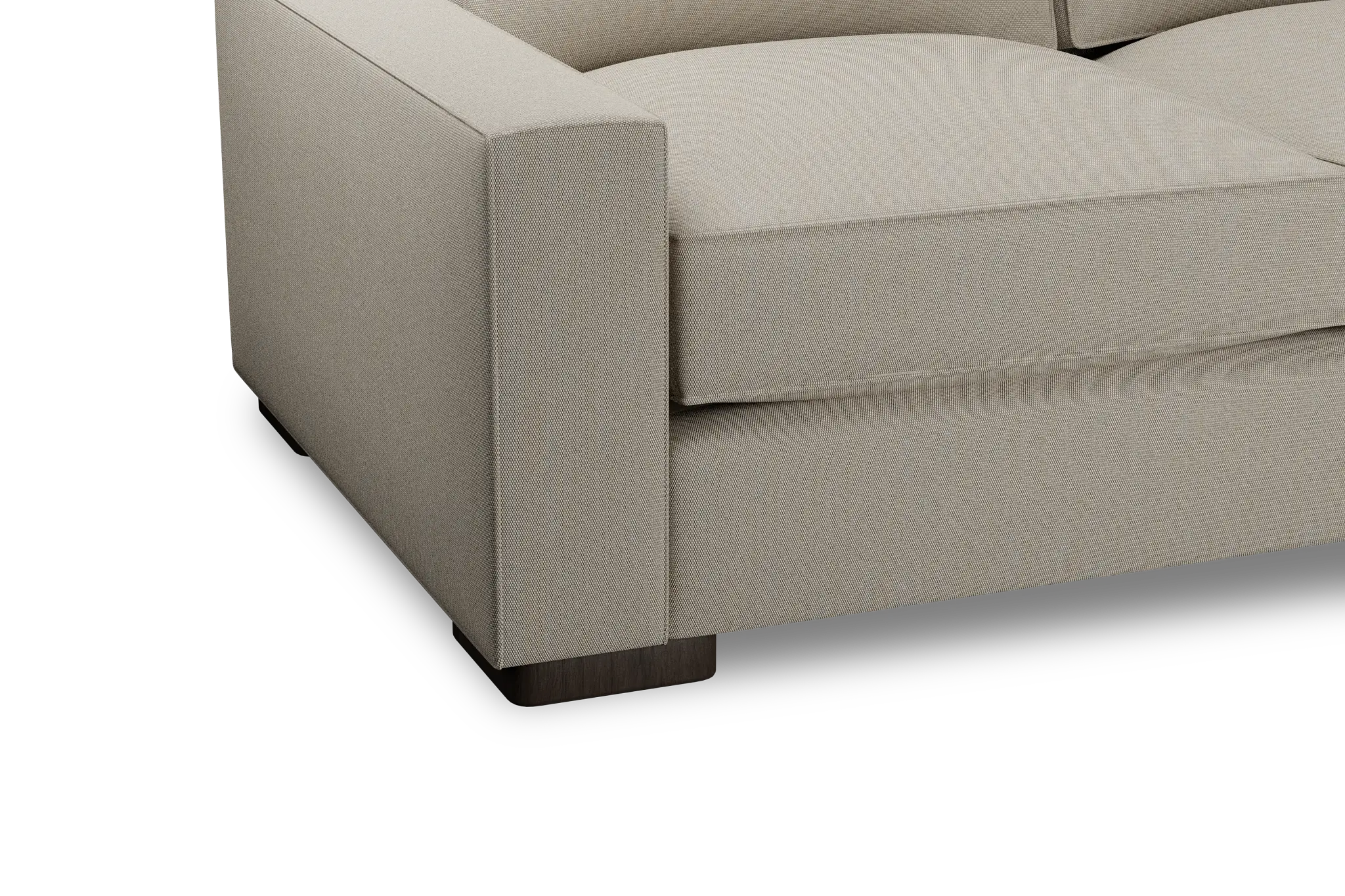 Edgewater Peyton Beige Small Two-arm Sectional Edgewater Peyton Beige Small Two-arm Sectional