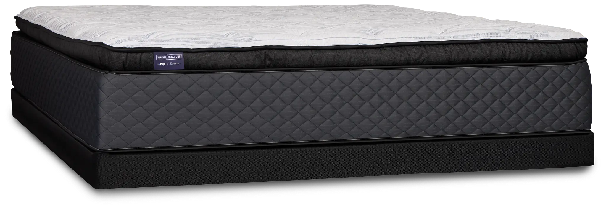 Kevin Charles By Sealy Signature Ultra Plush Low-profile Mattress Set Kevin Charles By Sealy Signature Ultra Plush Low-profile Mattress Set