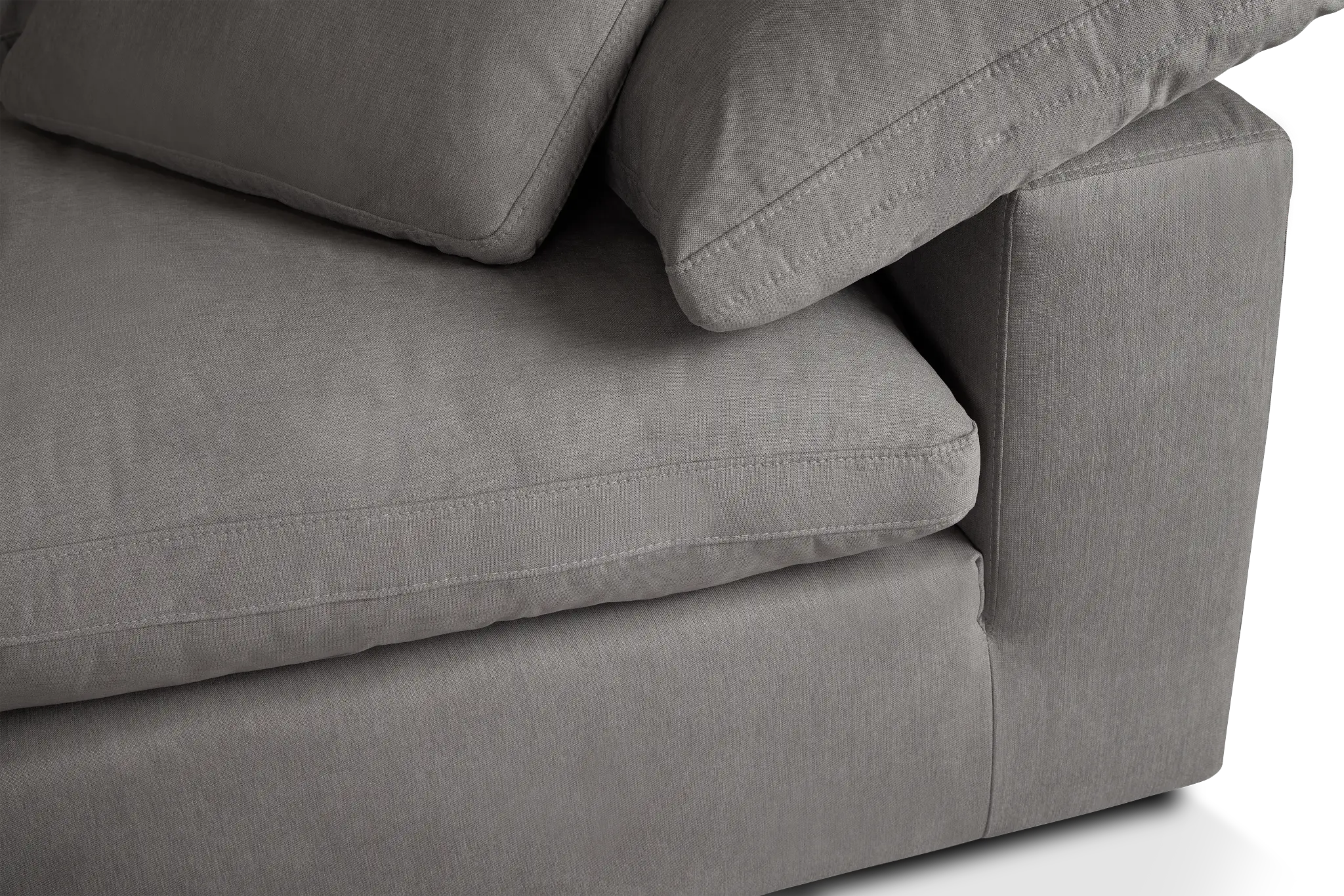 Nixon Light Gray Fabric 4-piece Modular Sectional Nixon Light Gray Fabric 4-piece Modular Sectional