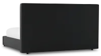 Grayton Elite Black 54" Upholstered Platform Bed