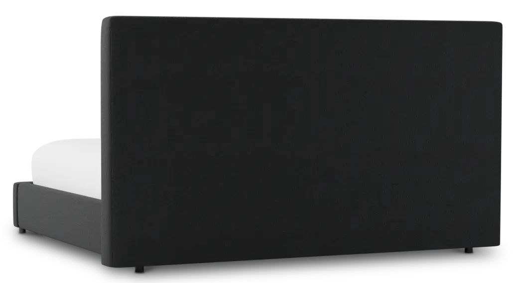 Grayton Elite Black 54" Upholstered Platform Bed Grayton Elite Black 54" Upholstered Platform Bed