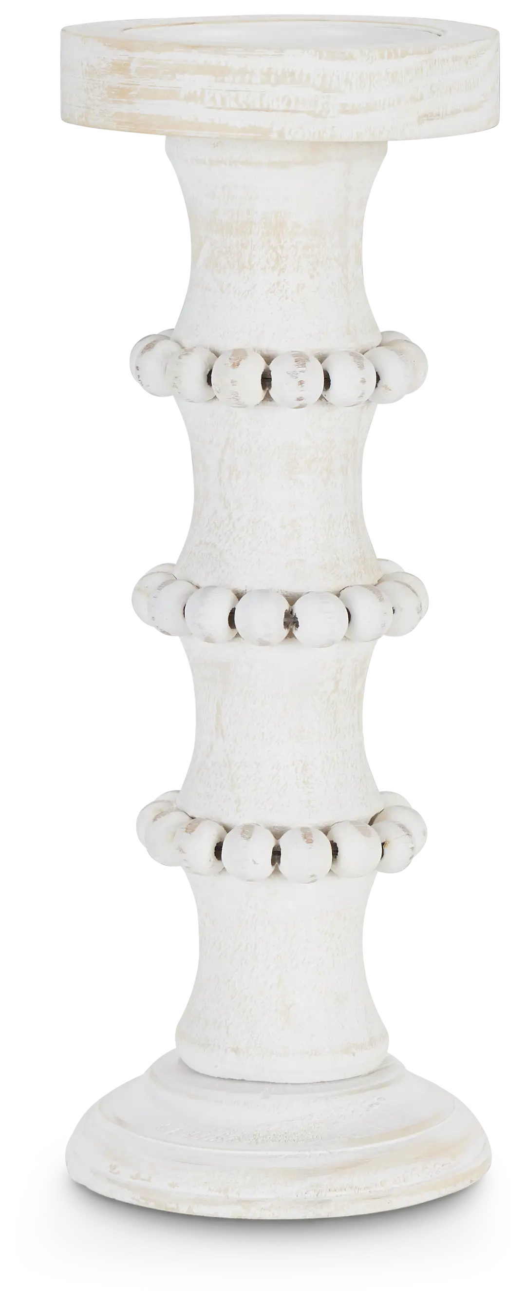Brock White 13" Candle Holder Brock White 13" Candle Holder