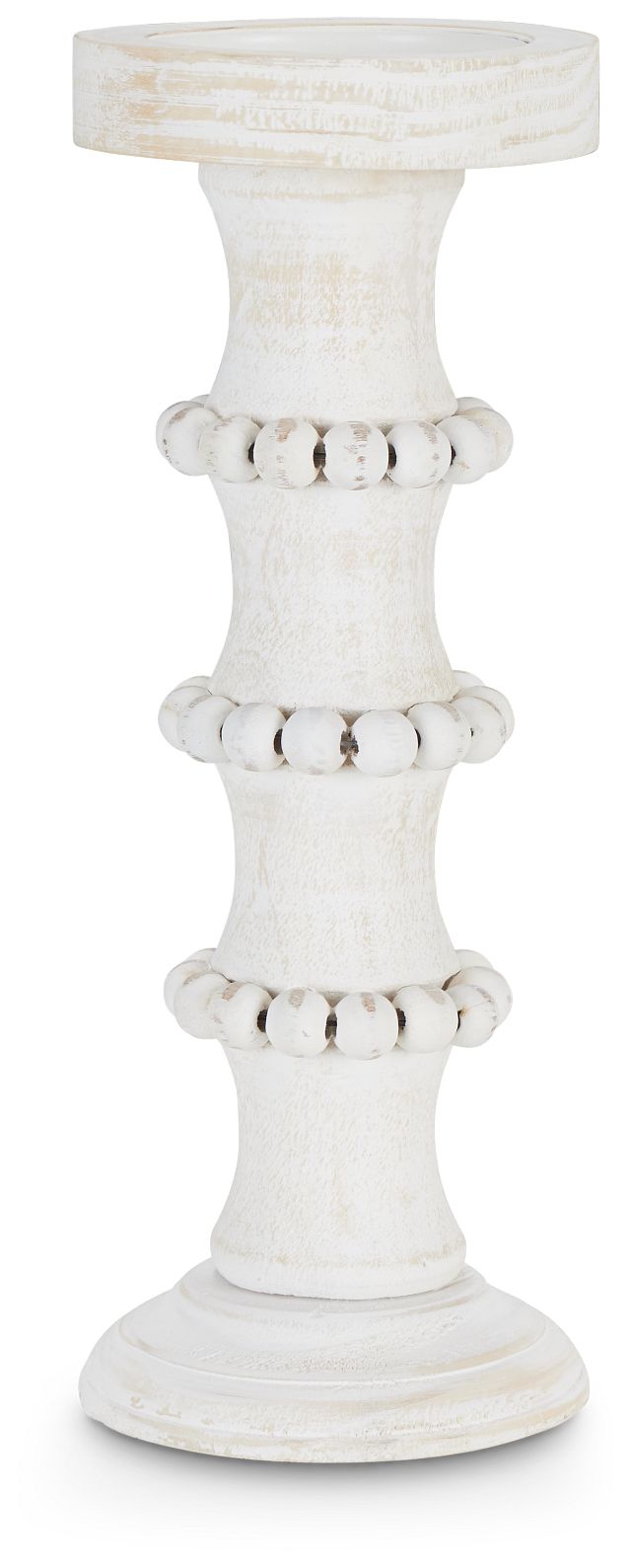 Brock White 13" Candle Holder