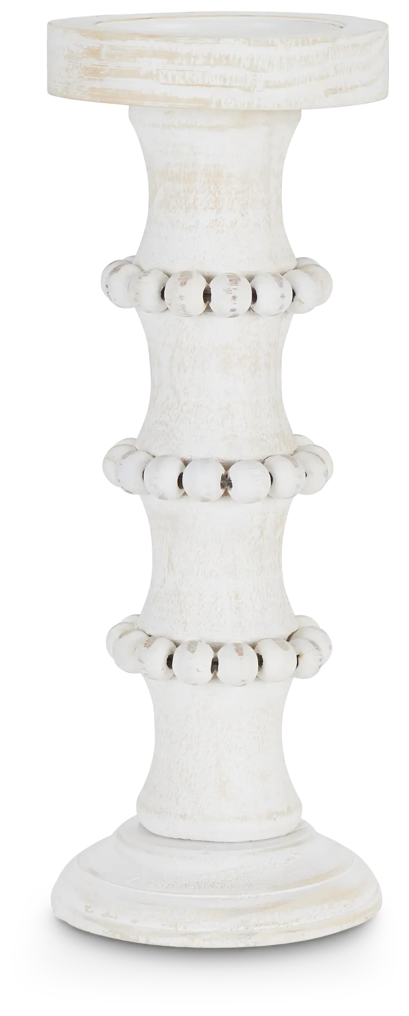 Brock White 13" Candle Holder Brock White 13" Candle Holder