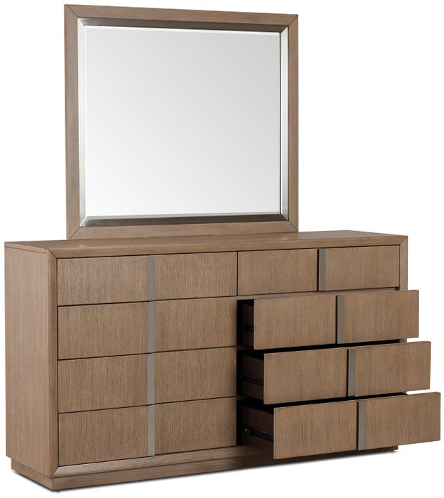 Gramercy Light Tone Dresser & Mirror (0)