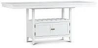 Heron Cove White High Dining Table