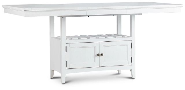Heron Cove White High Dining Table (2)